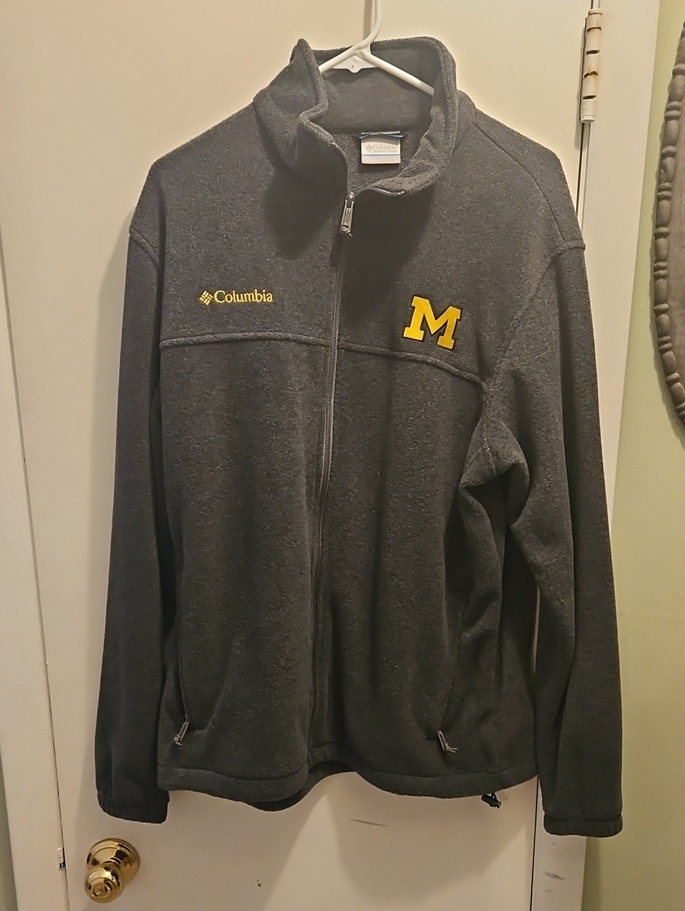 Columbia Michigan Mens Fleece Large